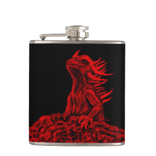 Little Red Dragon Flachmann