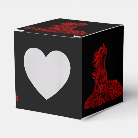 Little Red Dragon Geschenkschachtel (Vorderseite)