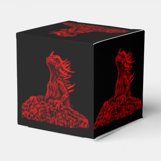 Little Red Dragon Geschenkschachtel (Rückseite)