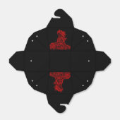 Little Red Dragon Geschenkschachtel (Ungefaltet)