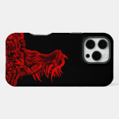 Little Red Dragon iPhone Hülle (Rückseite (Horizontal))