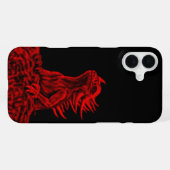 Little Red Dragon iPhone Hülle (Rückseite (Horizontal))