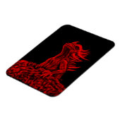 Little Red Dragon Magnet (Linke Seite)