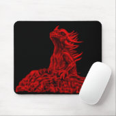 Little Red Dragon Mousepad (Mit Mouse)