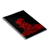 Little Red Dragon Notizblock (Rechte Seite)