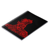 Little Red Dragon Notizblock (Linke Seite)
