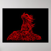 Little Red Dragon Poster (Vorne)