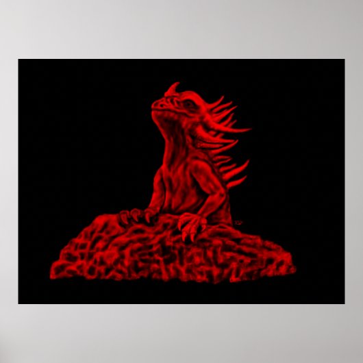 Little Red Dragon Poster (Vorne)