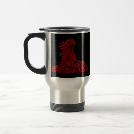 Little Red Dragon Reisebecher (Links)