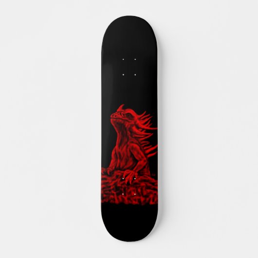 Little Red Dragon Skateboard (Vorne)