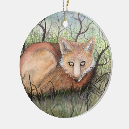 Little Red Fox Weihnachtsschmuck (Links)