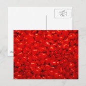 Little Red Heart Candies Postkarte (Vorne/Hinten)