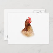 Little Red Hen Postcard Postkarte (Vorne/Hinten)