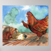 Little Red Hen Poster (Vorne)