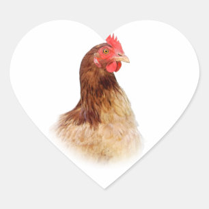 Little Red Hen Stickers