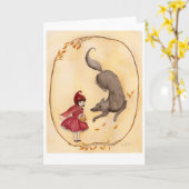 Little Red Karte (Gelbe Blume)