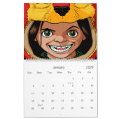 Little Red Mighty Nizz Wild Child Kalender (Jan 2026)