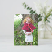 Little Red Postkarte (Stehend Vorderseite)