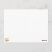 Little Red Ridding Hood Postcard Vintag Retro Postkarte (Rückseite)