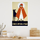Little Red Riding Hood 1937 WPA Poster (Küche)