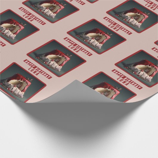 Little Red Riding Hood Birthday Cake - Geschenkpapier (Ecke)