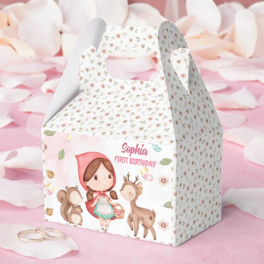 Little Red Riding Hood Birthday Favor Bag Favor Geschenkschachtel (Hochzeit)