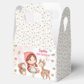 Little Red Riding Hood Birthday Favor Bag Favor Geschenkschachtel (Geöffnet)