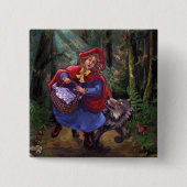 Little Red Riding Hood Button (Vorderseite)