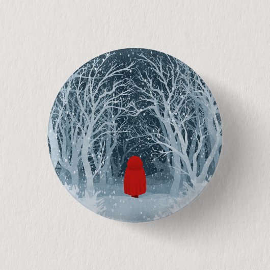 Little Red Riding Hood Button (Vorderseite)