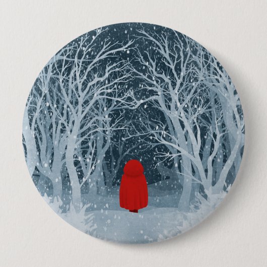 Little Red Riding Hood Button (Vorderseite)