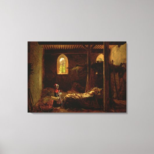 Little Red Riding Hood, c.1820 Leinwanddruck (Vorderseite)