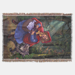 Little Red Riding Hood Decke