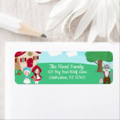 Little Red Riding Hood Fairytale Girls Geburtstag (Insitu)