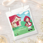 Little Red Riding Hood Fairytale Girls Geburtstag Geschenktütchen (Ausgeschnitten)