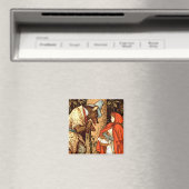Little Red Riding Hood Fantasy Fairy Tale Magnet (In Situ (Geschirrspüler))