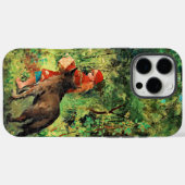 Little Red Riding Hood, Fine Art, Case-Mate iPhone Hülle (Rückseite (Horizontal))