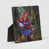 Little Red Riding Hood Fotoplatte (Vorderseite)