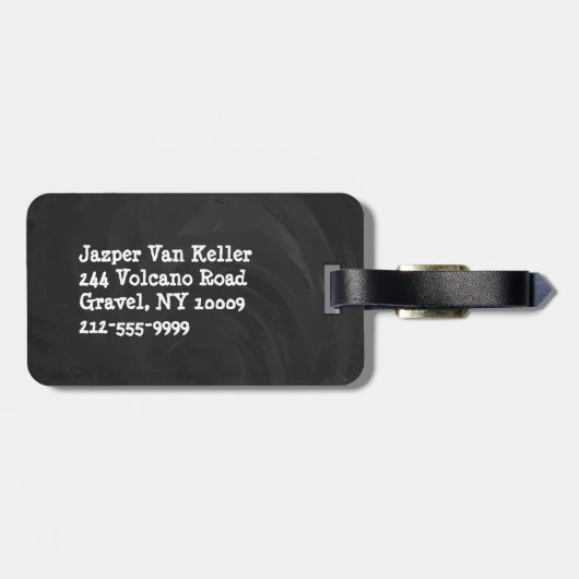 Little Red Riding Hood Gepäckanhänger (Rückseite horizontal)