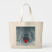 Little Red Riding Hood Jumbo Stoffbeutel (Rückseite)