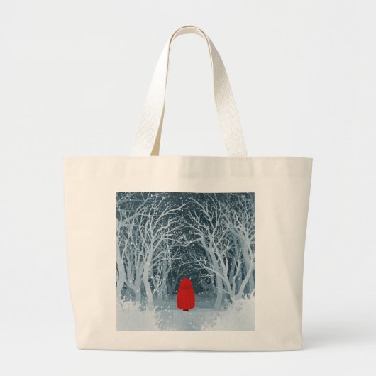 Little Red Riding Hood Jumbo Stoffbeutel (Vorne)