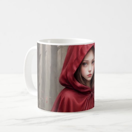 Little Red Riding Hood Kaffeetasse (Vorderseite Links)