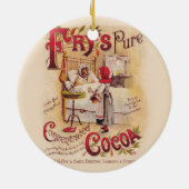 Little Red Riding Hood Kakao Keramik Ornament (Hinten)