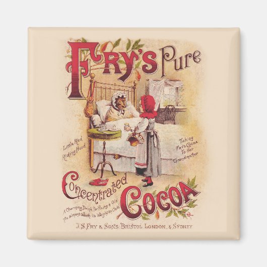 Little Red Riding Hood Kakao Magnet (Vorne)