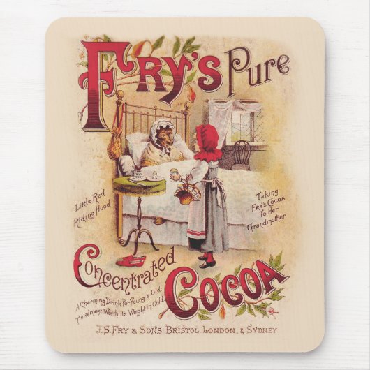 Little Red Riding Hood Kakao Mousepad (Vorne)