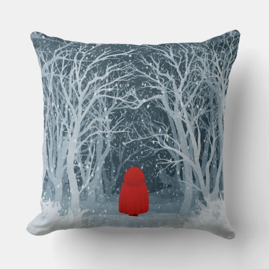 Little Red Riding Hood Kissen (Vorderseite)