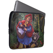 Little Red Riding Hood Laptopschutzhülle (Vorne Rechts)