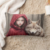 Little Red Riding Hood Lendenkissen (Decke)