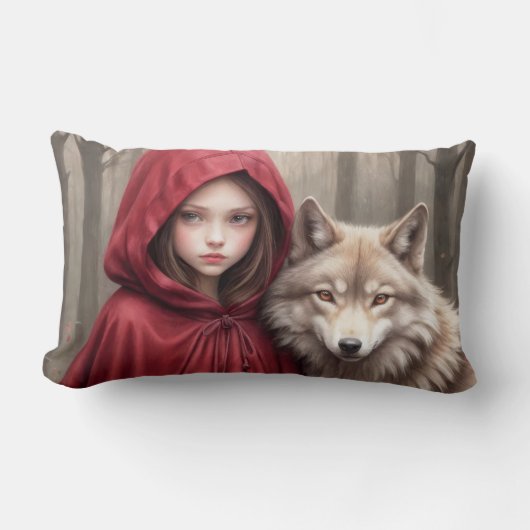 Little Red Riding Hood Lendenkissen (Vorderseite)