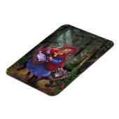 Little Red Riding Hood Magnet (Linke Seite)