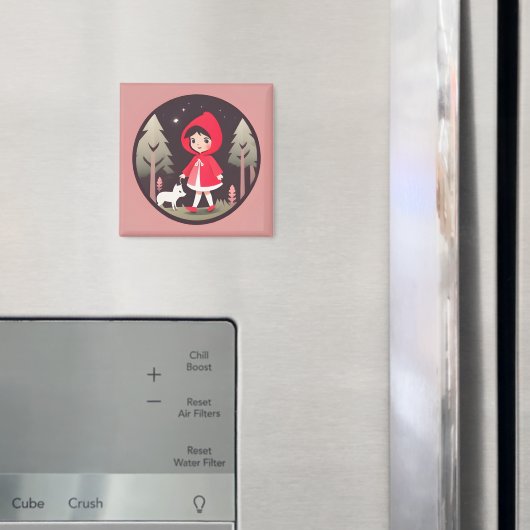 Little Red Riding Hood Magnet (In Situ (Kühlschrank))